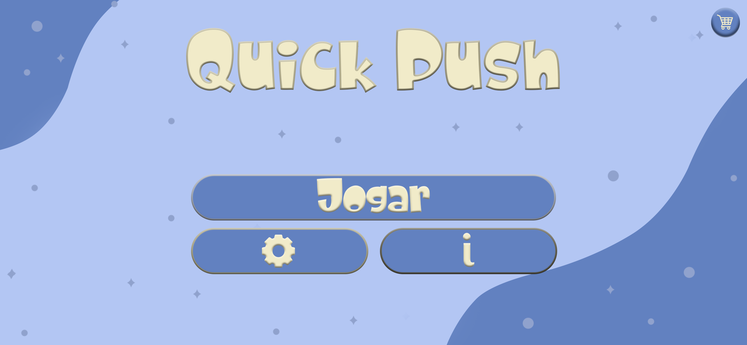 Tela inicial do Quick Push